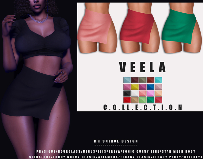 MH-Veela Skirt Collection Fatpack Demo