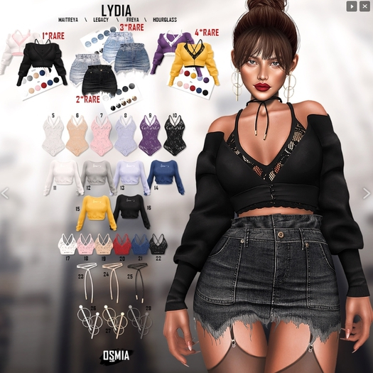 OSMIA - Lydia.Blouse - M - RARE