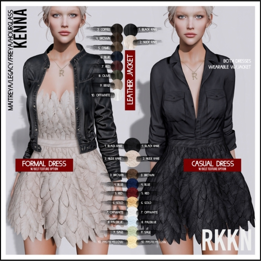 RKKN. Kenna Jacket Blue