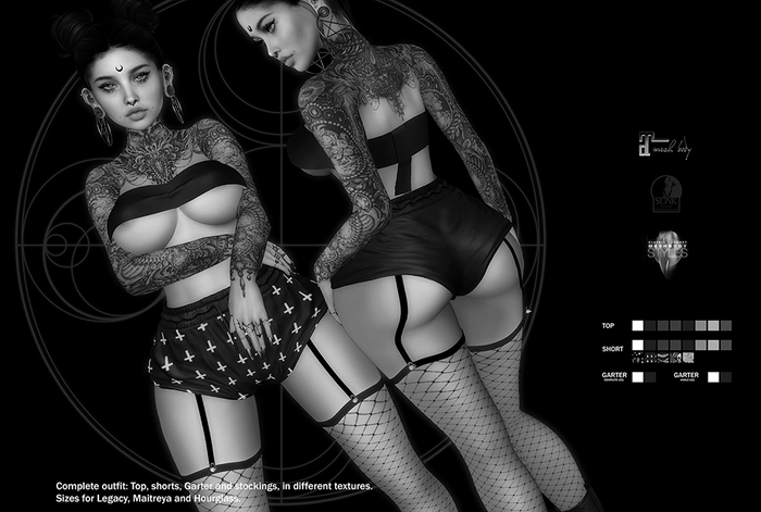 DL -Nuit Noire - outfit Demo