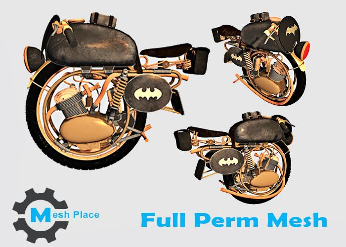 Mesh Place - BatPod MonoBike (add to unpack)