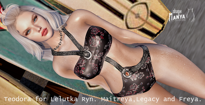 Shape Manya - Teodora for Lelutka Ryn bento head.