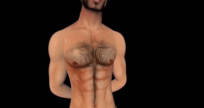 - P - Body Hair  Tattoo T2