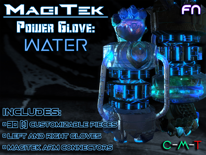 [.fn] MagiTek Power Glove V1.0 - Water _Boxed