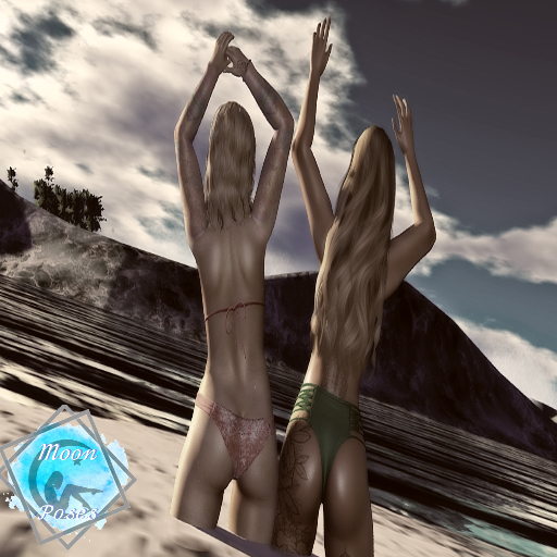 {Moon} Poses - Beach Bums1
