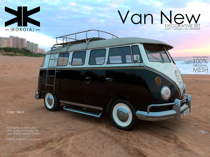 Atrezzo :: Van New :: Black :: {kokoia}