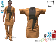 Dae Obj FBX Men's Casual African Kamiz Top Slink Male, Belleza Jake, Signature Gianni