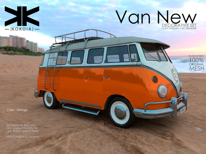 Atrezzo :: Van New :: Orange :: {kokoia}