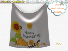 BMC924 - HAPPY THANKSGIVING - BANNER.