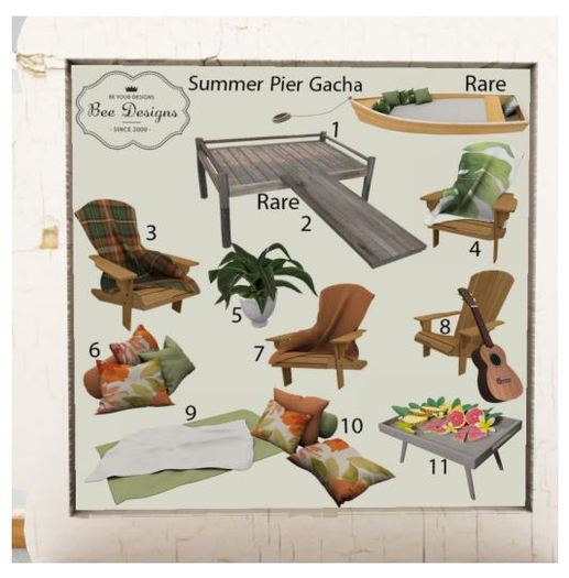 Bee Designs Summer Pier Gacha 7