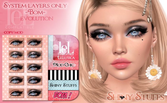 ~Shiny Stuffs~ Lelutka Mod Chic BOM