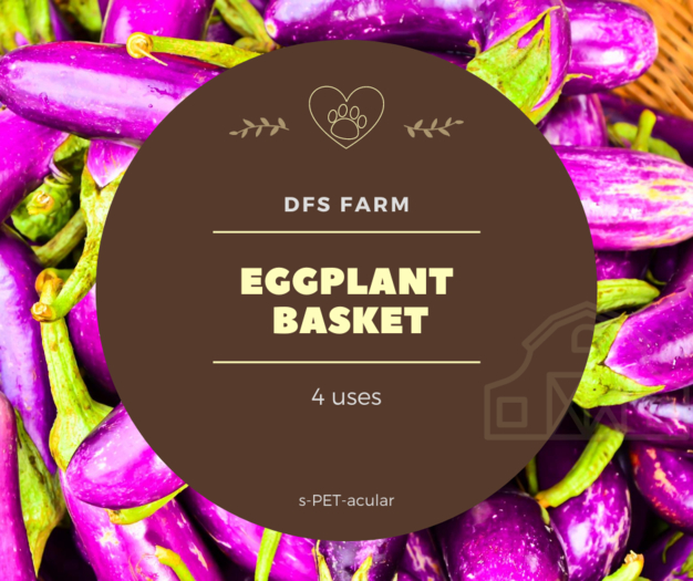DFS Eggplant Basket 1