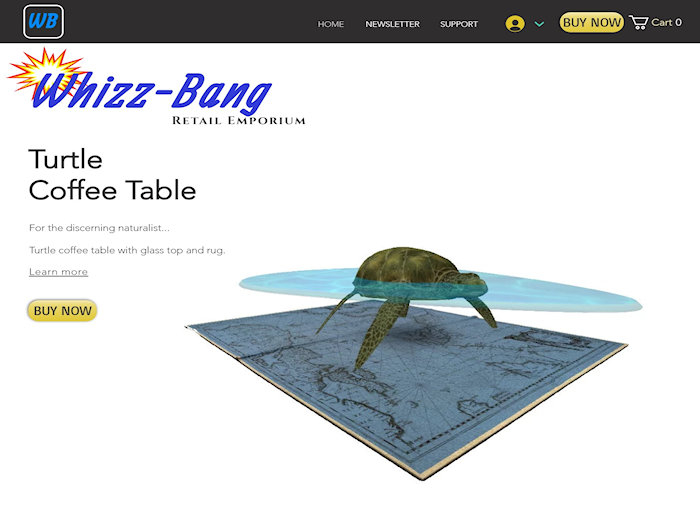 Turtle Coffee Table