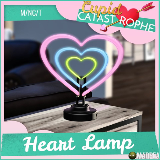 MadPea Heart Lamp