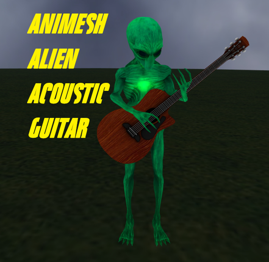 alien acoustic guitar