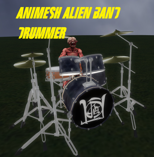 alien drummer
