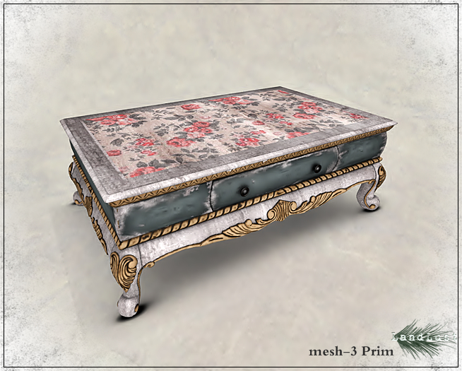 *LL* Table Roses Shabby