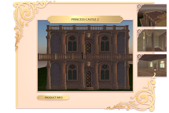 Studio Craft * Empire Princess Castle 2 BOX