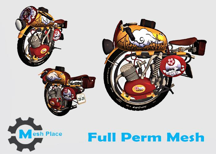 Mesh Place - Japanese MonoBike (add to unpack)