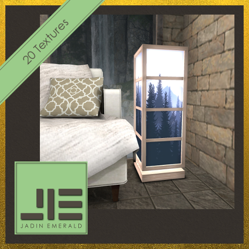 JE. Meido Floor Lamp - C/M (Wear to Unpack)