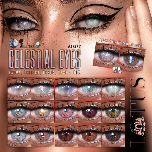 LOTUS. Celestial Eyes 19 SECRET RARE
