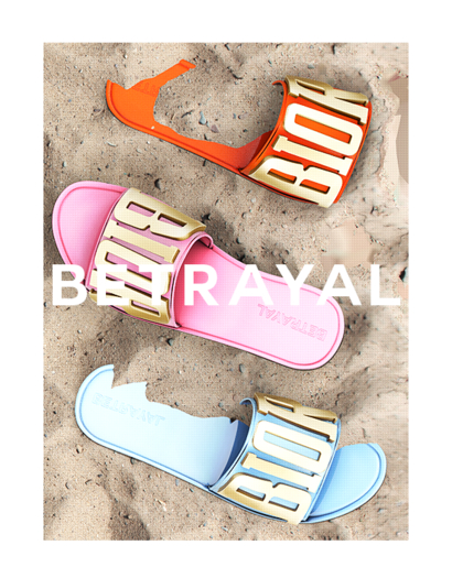 BETRAYAL. Marcy Sandals FATPACK