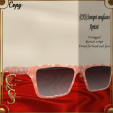 (CNS) Sunspot sunglasses Apricot