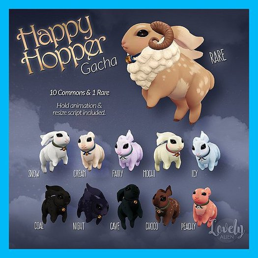 ((LovelyAlien))Happy Hopper - RARE