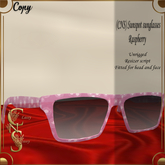 (CNS) Sunspot sunglasses Raspberry