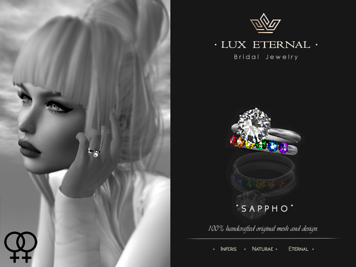 Lux Eternal: Bridal Engagement & Wedding Rings - SAPPHO