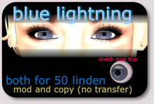 blue lightning