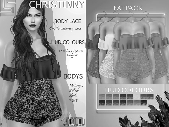[LS] CHRISTINNY ROMPER LACE  DEMO