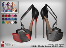 .:S&B:. Heels Savah Multicolour