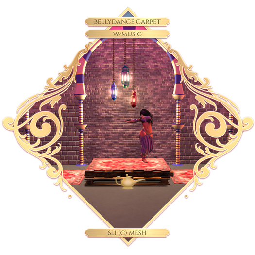 Studio Craft * Aladdin Dancing Carpet (w/music)