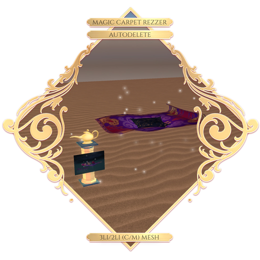 Studio Craft * Magic Carpet Rezzer (Magic Lamp)