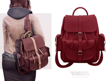 TETRA - Ellie Backpack (Burgundy)