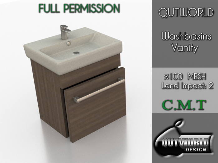 .::QUTWORLD Washbasins Vanity::.FP Unpack (ADD)