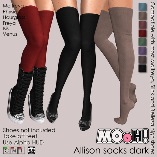 MOoH! Allison socks dark (Add)