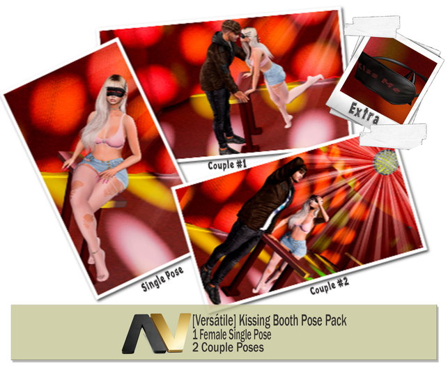 [Versatile] Kissing Booth Pose Pack