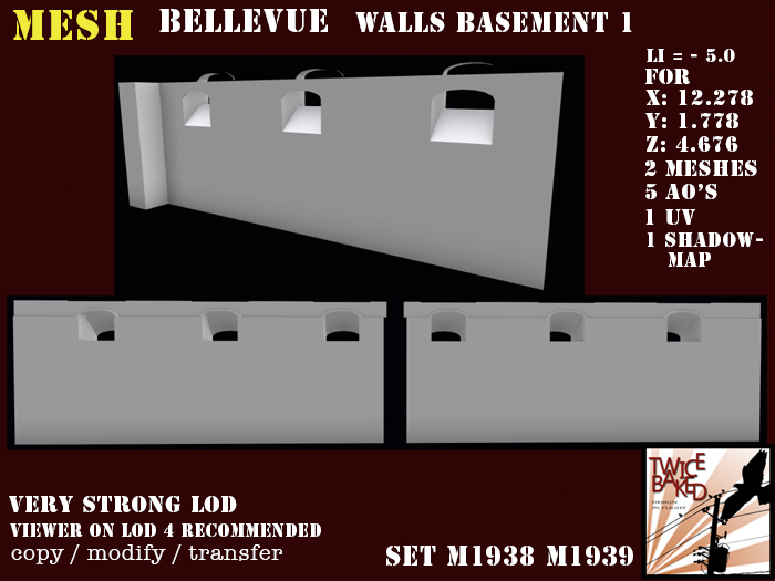"TB" BV Wall Basement 1 M1938 M1939