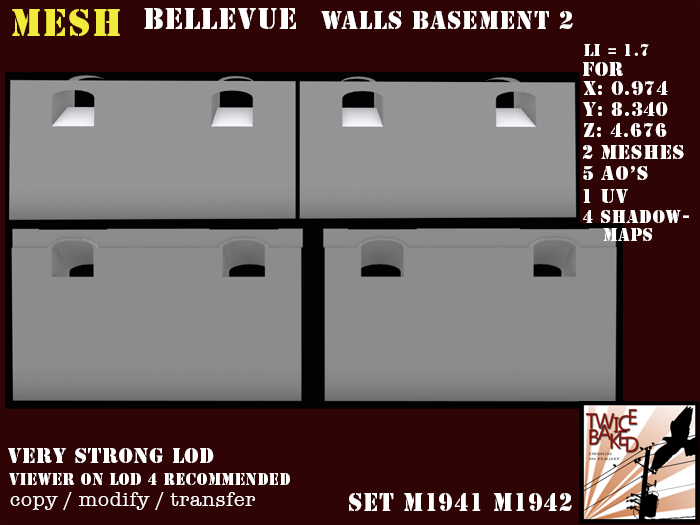 "TB" BV Wall Basement 2 M1941 M1942