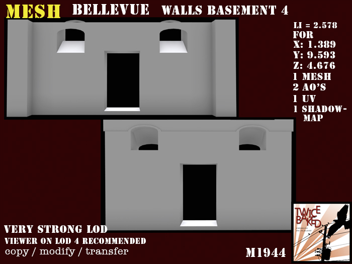 "TB" BV Wall Basement 4 M1944