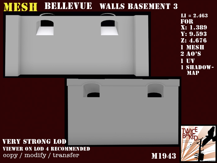 "TB" BV Wall Basement 3 M1943