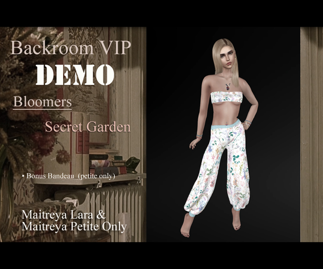 DEMO [BRB] Secret Garden Bloomers
