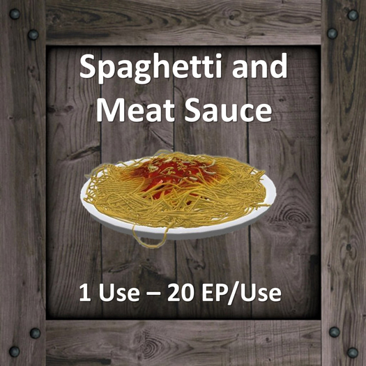 DFS Spaghetti and Meat Sauce (Texture)