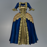 Blue Bastille Slink Dress
