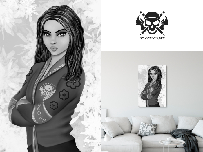 * 5th5ea5on * Spring / Female Portrait_Wall Art