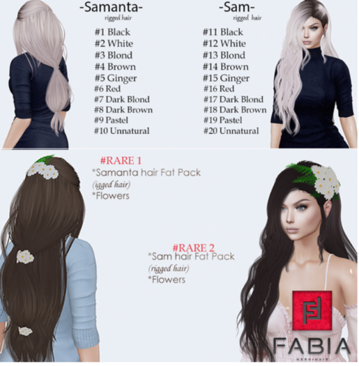 #18-FABIA- Gacha   <Sam> Dark Brown