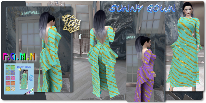 F.G.M.N/Sunny Gown