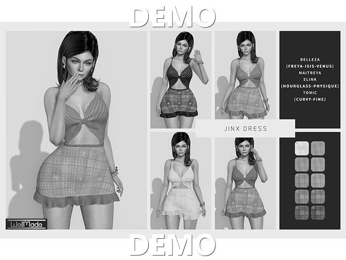 [WellMade] Jinx Dress DEMO